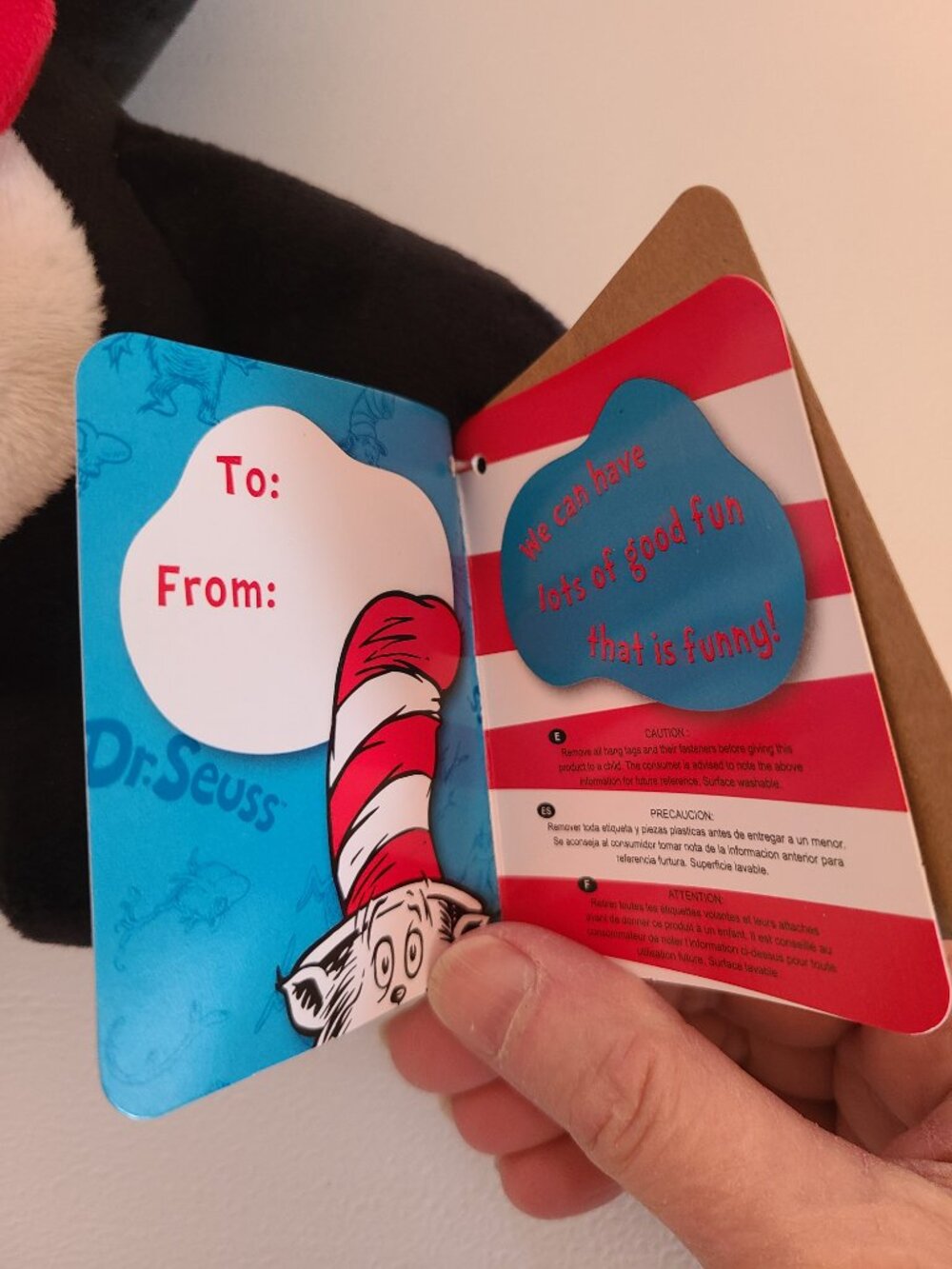Dr Seuss Cat in the Hat Plush Doll Toy NWT - Picture 7 of 13